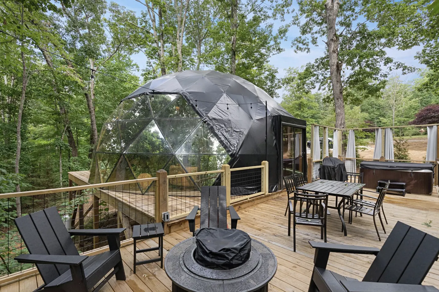 A wooded retreat setting in Southeast Tennessee.